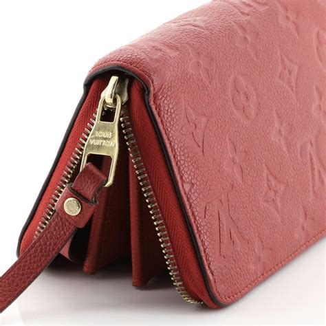 louis vuitton monogram empreinte zippy wallet|Louis Vuitton zippy wallet price.